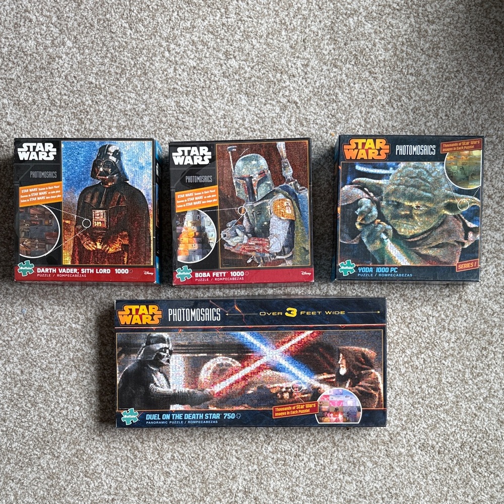 Star Wars Photomosaics Puzzle Bundle